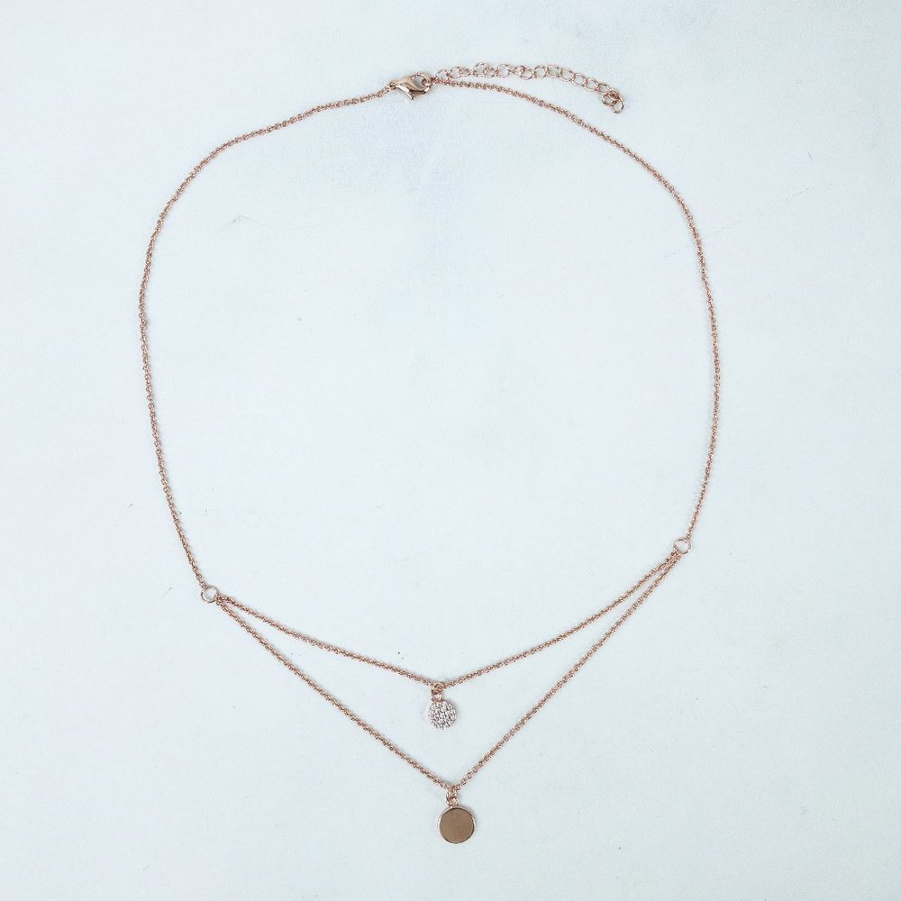 Sole Du Soleil Marigold Double Circle Necklace